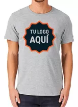 Remera Gris Sublimada Personalizada Foto Doble Estampado