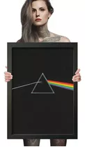 Quadro Poster Decorativos Pink Floyd The Dark Side 60x42 A2