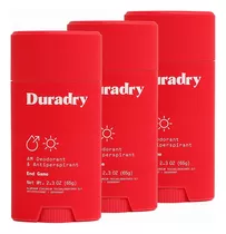 Desodorante Antitranspirante Duradry Barra Pack 3 Unidades