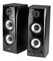 Parlantes Genius Sp-hf1800a Pc 50w Rms 220v En Madera