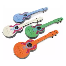 Violinha Infantil Guitarra Plástico 4 Cordas Brinquedo Top