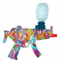 Pistola De Juguete Hidrogel Mp5 Grafiti