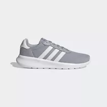 Tenis adidas Lite Racer 3.0 Color Halo Silver/cloud White/grey Two - Adulto 8 Mx