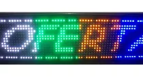 Cartel Led Programable - Información Pasante