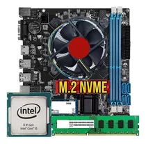 Kit I5 6ª Geração + H110m Ddr4 + 8gb 2666mhz + Nvme 480gb