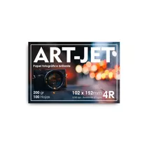 Papel Fotográfico 10x15 Glossy Brillante Art-jet® 500h 200gr