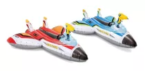 Flotador Inflable Avión + Pistola Montable Agua Intex 57536