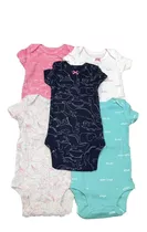 Carters Set 5 Bodies Mangas Cortas Original