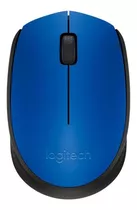 Mouse Inalámbrico Logitech  M170 M170 Azul Y Negro