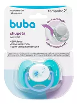 Chupeta Bico Silicone Ultra Soft Comfort + 6 Meses Buba