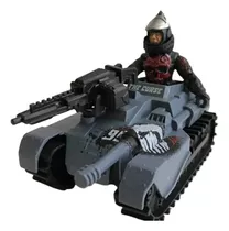 Muñeco +vehiculo De Guerra Tanque The Corps Gijoe Para Niños