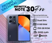 Celular Infinix Note 30 Pro 256+8gb Dual Sim 108mp 2x1 250$ 