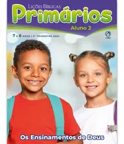 Lições Bíblicas Primários Aluno 2º Trimestre. Cpad-sp