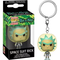 Space Suit Rick Llavero Funko Pop! Keychain Rick & Morty