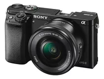 Camara Digital Mirrorless Sony Alpha A6000 + Lente Kit 16-50