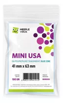 Meeple Vírus: Mini Usa (blue Core) - 41x63mm