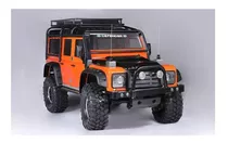 Traxxas Trx-4 Land Rover Defender Pre-painted Body W/exocage