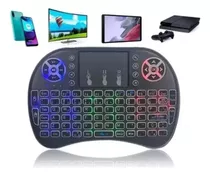 Mini Teclado Keyboard Sem Fio Wireless Iluminado Luz Led