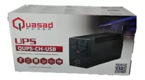 Ups Regulador Quasad 1000va 480watts 8 Tomas 2 Usb 35 Minuto