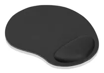 Mouse Pad Negro Con Apoya Muñeca Linea Economica