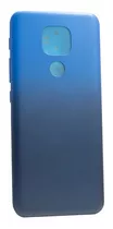 Tapa Trasera Para Motorola Moto E7 Plus Azul