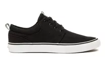 Zapatillas Rusty Yonkers Black Canvas Lona 