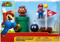 Sets De Muñecos Super Mario Nintendo Acorn Plains 2.5''