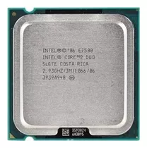 Procesador Intel Core 2 Duo E7500 2.93ghz 3mb Lga775 Tienda