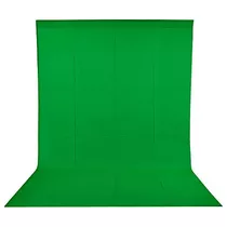 Tela Telon Verde Lino Fondo Estudio Chroma Key 2m