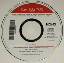 Cd - Drivers Imp. Epson Stylus Tx115 - Rosario