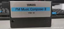 Cartucho Msx Fm Music Composer 2 - Yamaha Yrm-55 - Loose