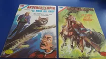 Set De 2 Revistas Comic Arsenio Lupin Editorial Novaro 1972