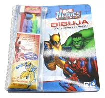 Dibuja A Los Héroes De Marvel Libro Aprende A Dibujar Comics