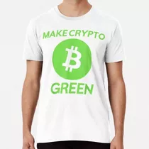 Remera Love The Earth Go Green Bitcoin Btc Crypto Cryptocurr