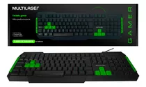 Teclado Design Gamer Usb 2.0 Hotkeys Pronto Entrega