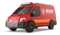 Ambulância Resgate Bombeiro Samu Supervan Resgate Roma