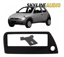 Marco Adaptador Frente Estereo Ford Ka Negro C/ Baliza