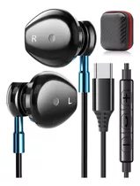 Auriculares Usb C Para Samsung S23 S22 Ultra A53 Google Pixe