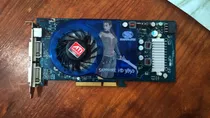 Placa De Video Rara Ati Radeon 3850 Agp Para Exposição