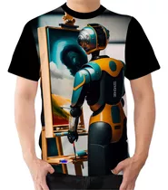 Camisa Camiseta Inteligência Artificial Robô Máquina 2