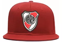 Gorro Snapback Visera Plana River Plate Futbol Bordado