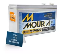 Bateria Estacionaria Moura 12mva-7 12v 7ah Centrales Ups