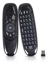Controle Air Mouse Com Teclado Air Mouse Para Smart Tv Ou Pc