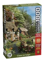 Puzzle 1000 Peças Casa No Lago Grow