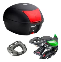 Baul Trasero 28 L Con Soporte Kawasaki Ninja 400 2018 A 2021