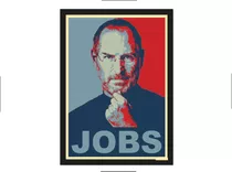 Quadro Decorativo Steve Jobs Informática Apple Salas 04