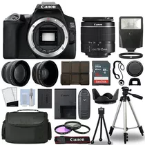 Camara Canon Eos 250d/rebel Sl3+ Lente 18-55mm+ Kit Bundle