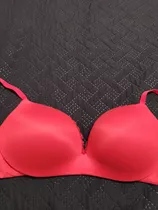 Corpiño Victoria Secret Importado Rojo 36 D Con Aro Y Taza