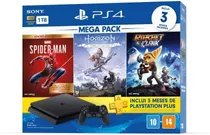 Playstation 4 Hits 1tb Bundle 15 + 3 Jogos M.física + Nf