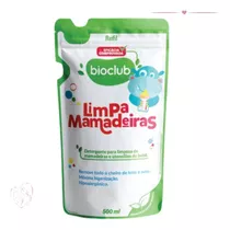 Detergente Lava Mamadeira Bebe Limpa Elimina Cheiro Bioclub Cor Incolor